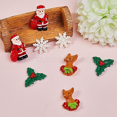 Christmas Theme Plastic Home Display Decorations(AJEW-SZ0001-14)-5