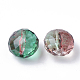 Two Tone Transparent Spray Painted Acrylic Bead(ACRP-T005-25)-2