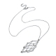 304 Stainless Steel Macrame Pouch Empty Stone Holder for Pendant Necklaces Making(NJEW-JN04384-01)-1