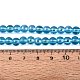 Transparent Electroplate Glass Beads Strands(EGLA-Q132-6MM-01A-17)-4