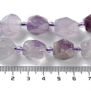 Natural Amethyst Beads Strands(G-C182-19-01)-5