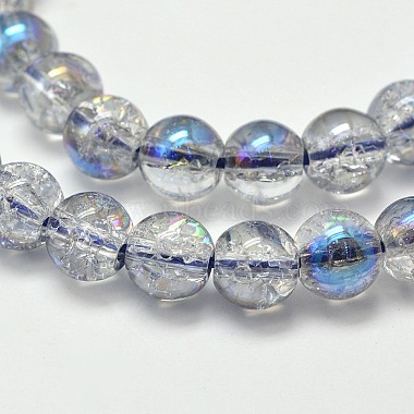 Chapelets de perles de quartz craquelé synthétique électrolytique(EGLA-J067-8mm-HR01)-3