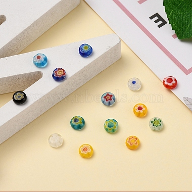 Handmade Millefiori Glass Beads(LAMP-YW0001-03A)-6