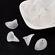 Frosted Acrylic Calla Lily Flower Beads for Chunky Necklace Jewelry(X-PAF011Y-1)-2