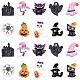 SUNNYCLUE 20Pcs 10 Style Halloween Theme Opaque Resin Cabochons(RESI-SC0001-63)-1