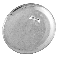 Iron Pins,  Platinum Color, about 36mm in diameter, 6mm thick(X-E043Y)