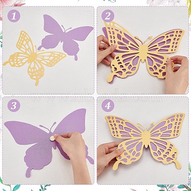 decoraciones de mariposas de papel 3d(DIY-WH0308-366)-3