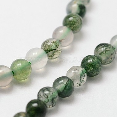 Chapelets de perles en agate mousse naturelle(X-G-N0184-07-2mm)-3