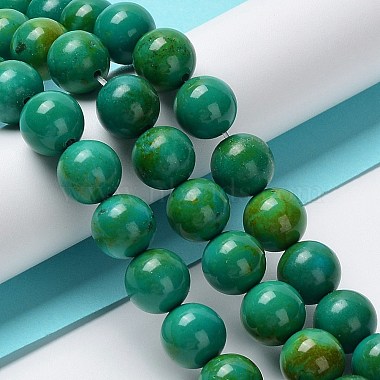 Natural Howlite Beads Strands(G-E604-B05-C)-2