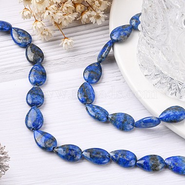 Chapelets de perles en lapis-lazuli naturel(G-K311-03D-01)-3