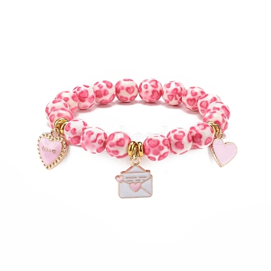 Hot Pink Resin Bracelets