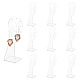 Transparent Acrylic Slant Back Earring Display Stands(EDIS-WH0035-07A)-1