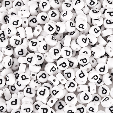 500Pcs Acrylic Beads(SACR-TA0001-55P)-2