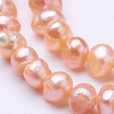 Natural Cultured Freshwater Pearl Beads Strands(PEAR-F004-25-01)-3