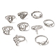 Non-Tarnish 201 Stainless Steel Finger Ring(RJEW-Z027-02P)-1