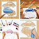 2Pcs 2 Styles PET Hollow Out Drawing Painting Stencils(DIY-WH0416-0011)-3