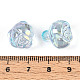 Electroplate Transparent Acrylic Beads(PACR-CJC0008-08C)-3