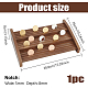 3-Tier 12-Slot Wooden Commemorative Coin Display Risers(ODIS-WH0017-101)-2
