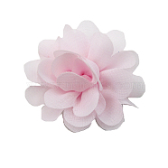 Lace Costume Accessories, Flower, Pink, 50mm(OHAR-Q142-02)