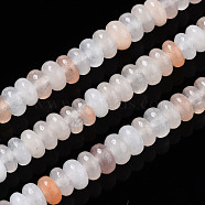 Natural Pink Aventurine Beads Strands, Rondelle, 4~5x2mm, Hole: 0.8mm, about 160~165pcs/strand, 14.96~15.35 inch(38~39cm)(G-S366-109)