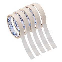 Masking Tapes, Labeling Tape for Art and Craft Supplies, Flat, White, 15mm, about 20m/roll(AJEW-D049-01A)
