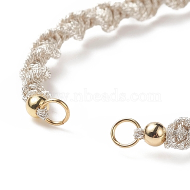 2Pcs 2 Style Polyester Cord Braided Bracelets(AJEW-JB01144-02)-3
