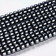 Non-Magnetic Synthetic Hematite Beads Strands(G-D015-1)-1