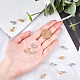 Brass Micro Pave Clear Cubic Zirconia Ice Pick Pinch Bails(ZIRC-CA0001-04)-3