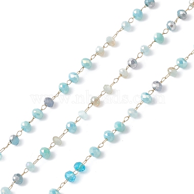 Medium Turquoise 304 Stainless Steel Link Chains Chain