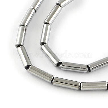9mm Tube Non-magnetic Hematite Beads