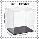 Rectangle Transparent Acrylic Collections Display Case(ODIS-WH0099-16)-2