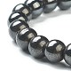 Synthetic Non-magnetic Hematite Beaded Stretch Bracelets(BJEW-A117-C-22)-3