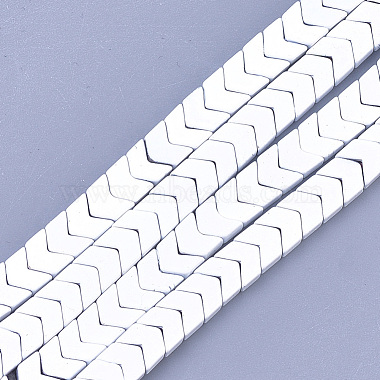 6mm White Mark Non-magnetic Hematite Beads