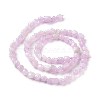 Chapelets de perles en kunzite naturelle(G-A208-01C)-3