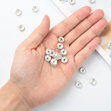 Iron Rhinestone Spacer Beads(RB-A010-10MM-S)-5