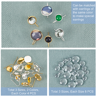 kits de fabrication de boucles d'oreilles pendantes diy unicraftale(DIY-UN0002-63)-4