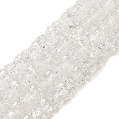 Clear Bamboo Glass Beads