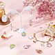 48Pcs 12 Style Alloy Enamel Pendants(ENAM-SC0002-84)-5