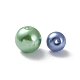 Brins de perles rondes en verre teinté écologique(HY-X0006-6-8mm)-2