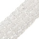 Transparent Crackle Glass Beads Strands(GLAA-D025-01K)-1