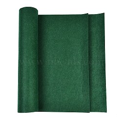 Polyester Felt Fabric, Rectangle, Green, 3000x390x1mm(DIY-XCP0004-10)