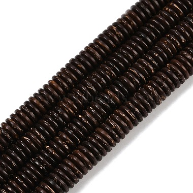 天然ココナッツビーズストランド(BSHE-P021-23-8mm)-2