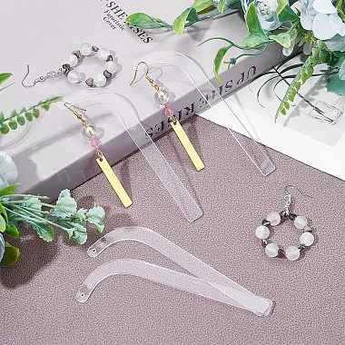 Acrylic Earring Display Sticks(ODIS-WH0008-22)-4