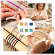 24Pcs 6 Colors Polyester Embroidery Threads(DIY-CY0003-59)-5