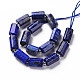 Chapelets de perles en lapis-lazuli naturel(G-S345-8x11-002)-2