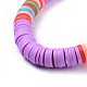 Eco-Friendly Handmade Polymer Clay Heishi Beads Bracelets(BJEW-JB04480)-3