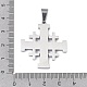 304のステンレス鋼のペンダントは(STAS-C170-08C-P)-3