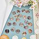 40pcs 2-hole shell buttons(BUTT-GO0001-10)-4