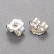 925 Sterling Silver Friction Ear Nuts(STER-L063-09S)-1