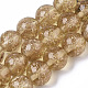 Handmade Gold Sand Lampwork Beads Strands(LAMP-T007-06I)-1